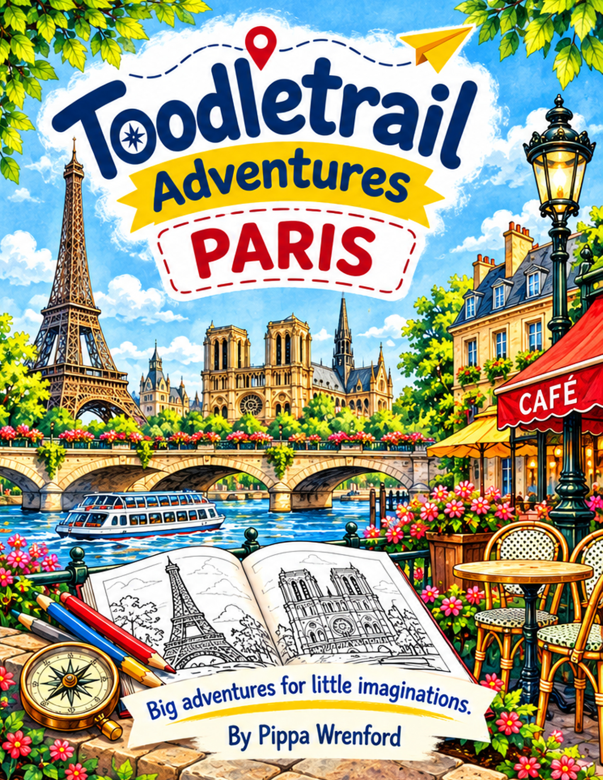 Toodletrail Adventures Paris book cover
